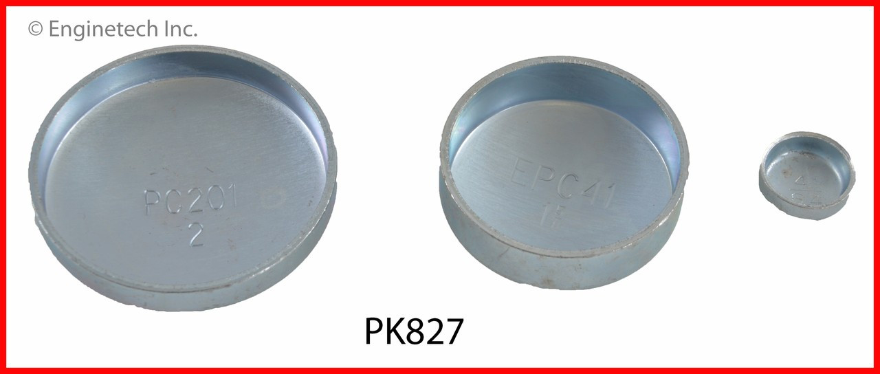 2007 Chevrolet Silverado 1500 Classic 5.3L Engine Expansion Plug Kit PK827.P191