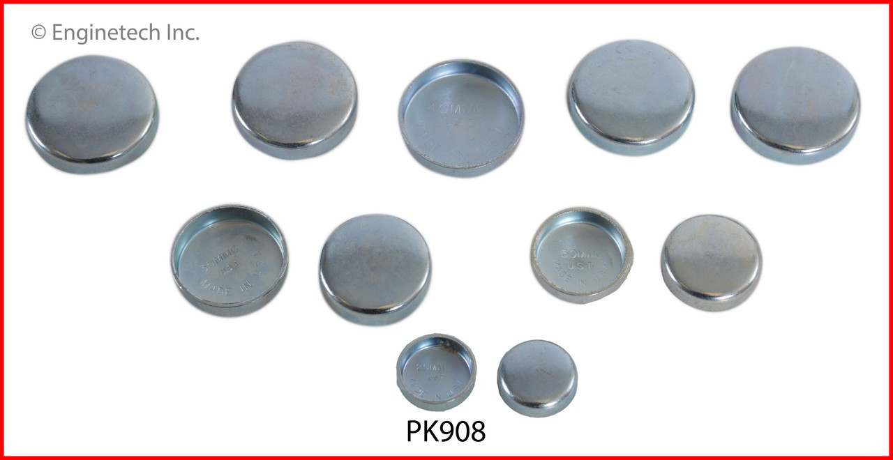 1991 Mazda 626 2.2L Engine Expansion Plug Kit PK908.P34