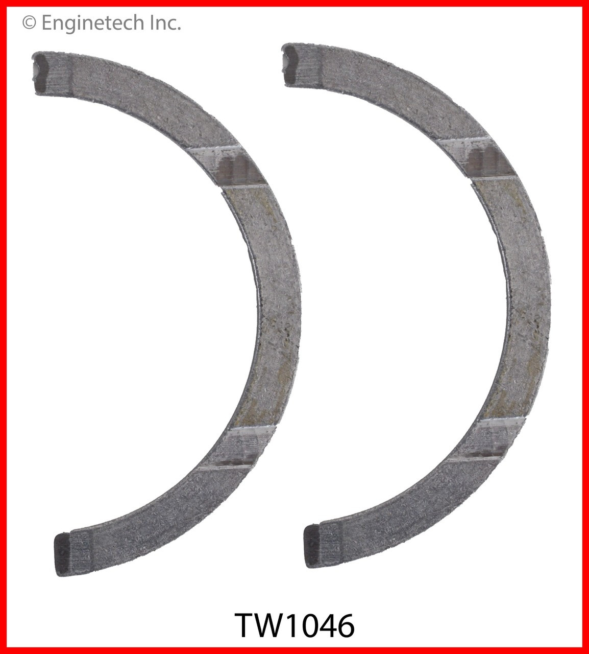 2014 Toyota RAV4 2.5L Engine Crankshaft Thrust Washer TW1046STD.P32 2014 Toyota RAV4 2.5L Engine Crankshaft Thrust Washer TW1046STD.P32