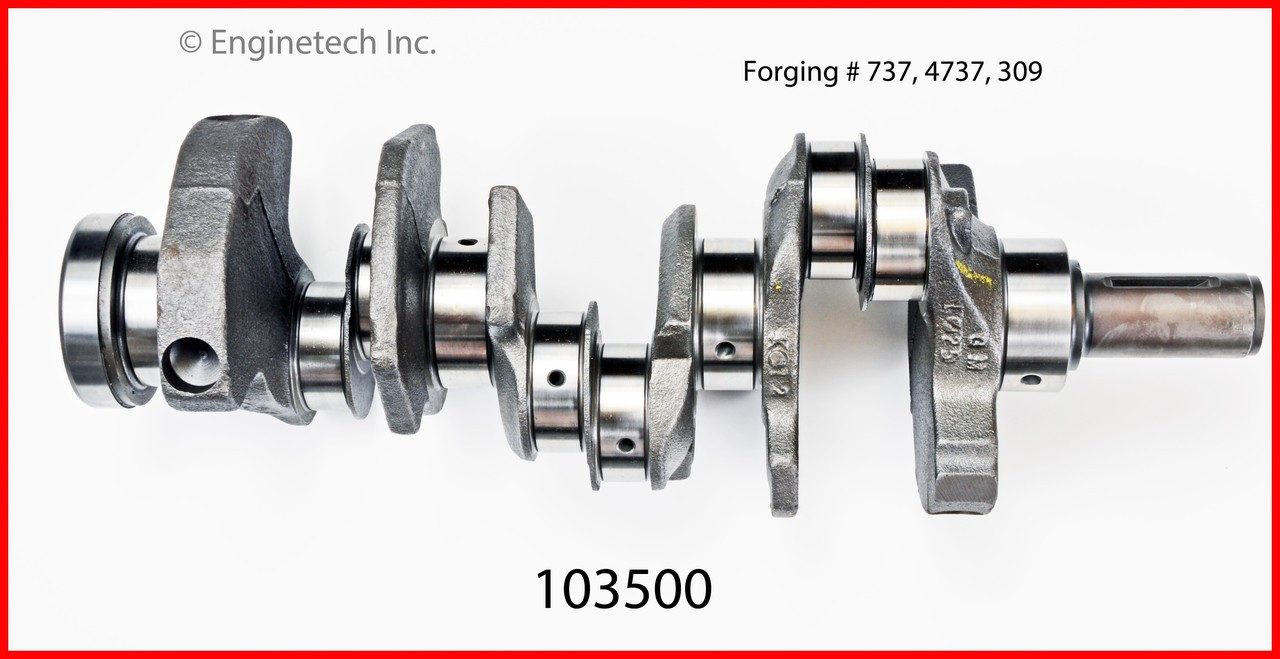 1990 Buick Electra 3.8L Engine Crankshaft Kit 103500.P1