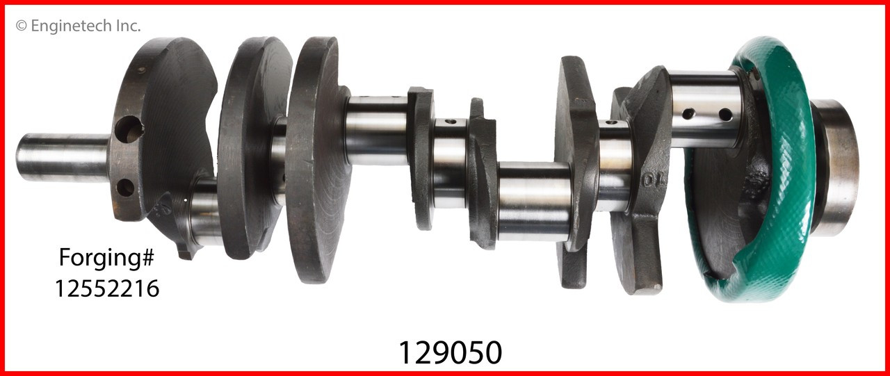 2008 Chevrolet Avalanche 6.0L Engine Crankshaft Kit 129050.P55