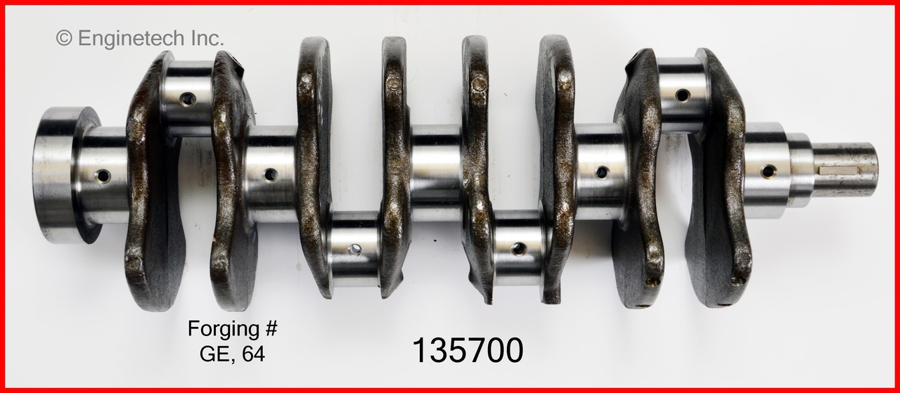 1990 Mitsubishi Galant 2.0L Engine Crankshaft Kit 135700.P42