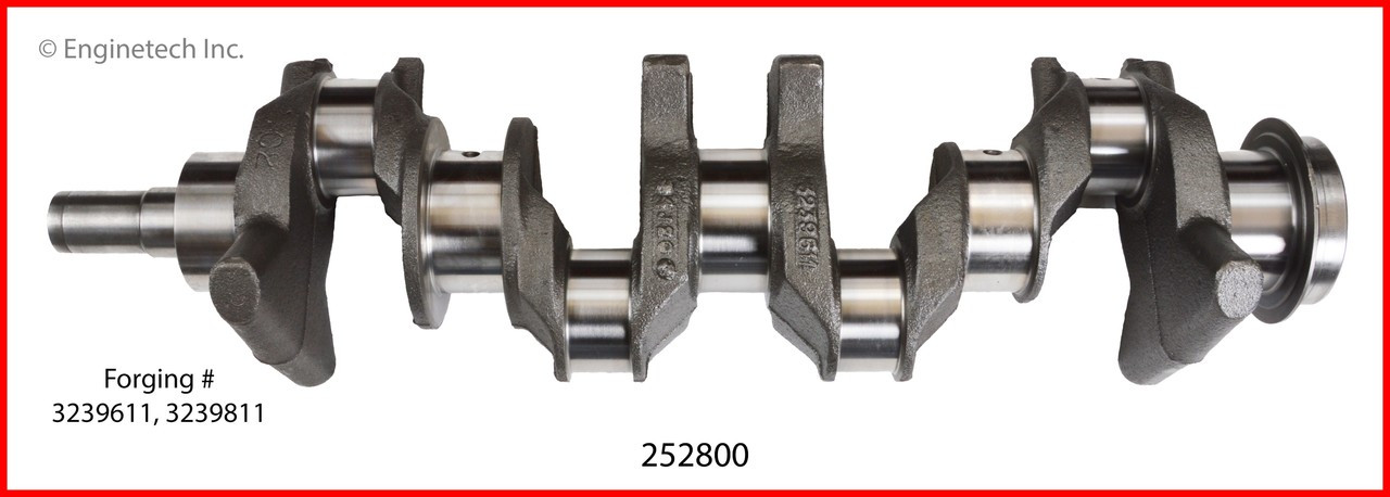 1985 Jeep Cherokee 2.5L Engine Crankshaft Kit 252800.P9