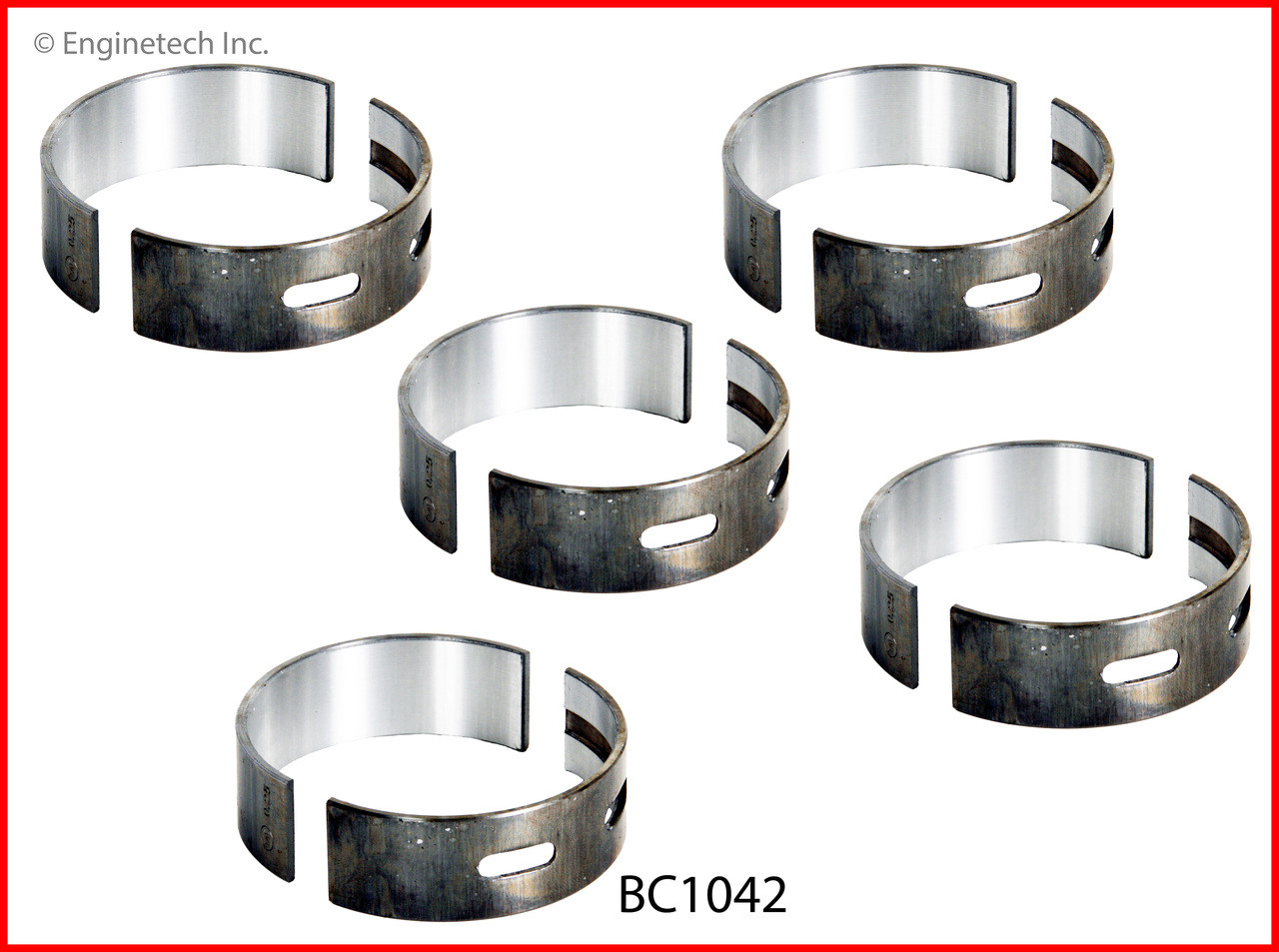 2010 Toyota 4Runner 2.7L Engine Crankshaft Main Bearing Set BC1042.P12