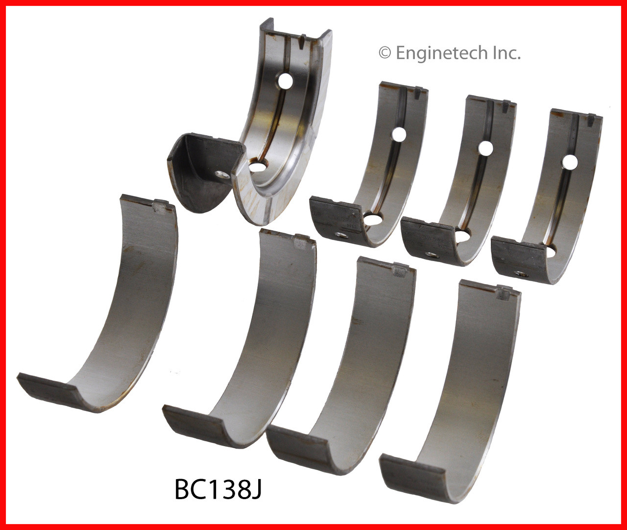 1997 Chrysler Concorde 3.5L Engine Crankshaft Main Bearing Set BC138J.P45