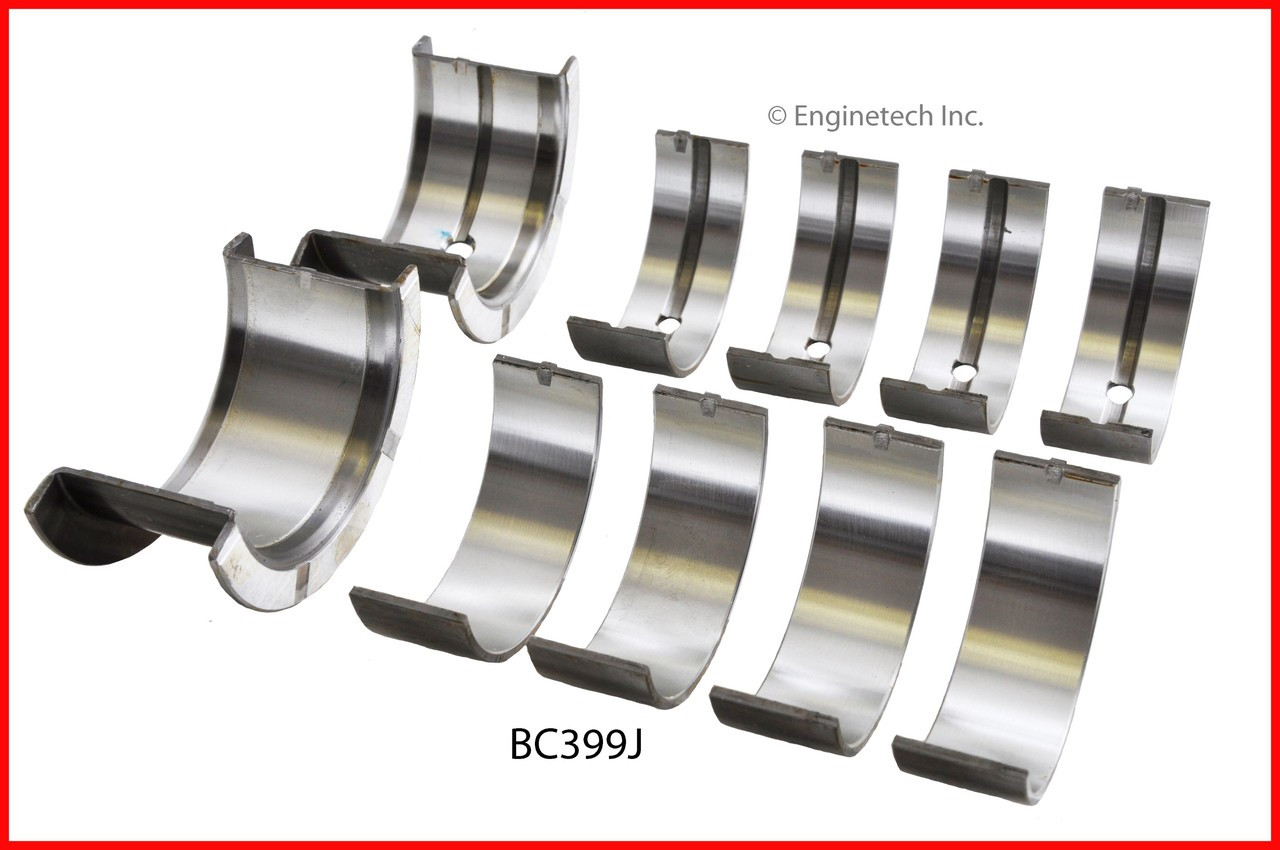 1990 Chevrolet V3500 7.4L Engine Crankshaft Main Bearing Set BC399J.P1496