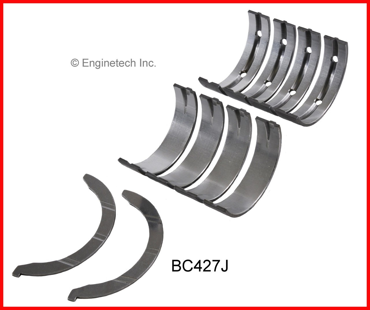 2009 Dodge Charger 2.7L Engine Crankshaft Main Bearing Set BC427J.P236