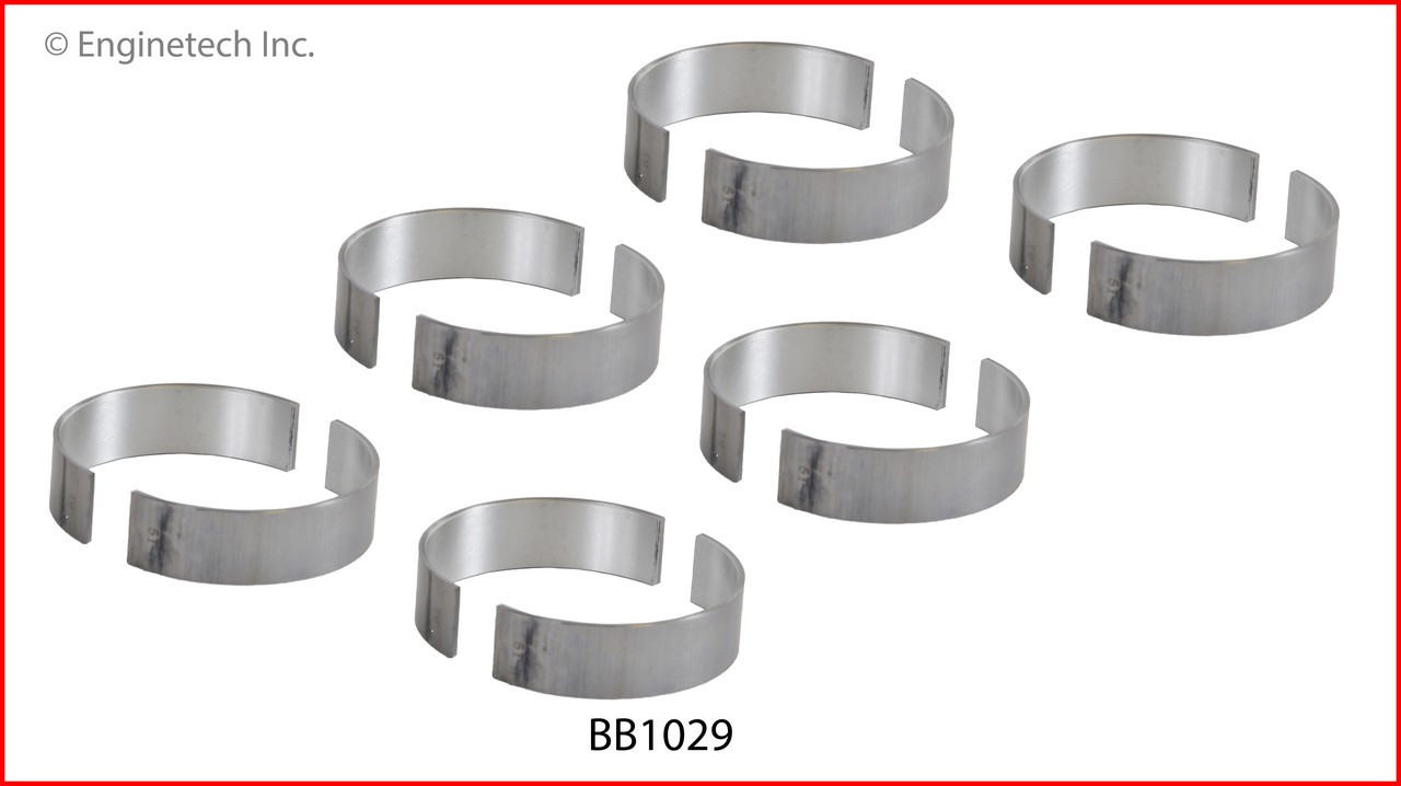 2015 Toyota Tacoma 4.0L Engine Connecting Rod Bearing Set BB1029.P52