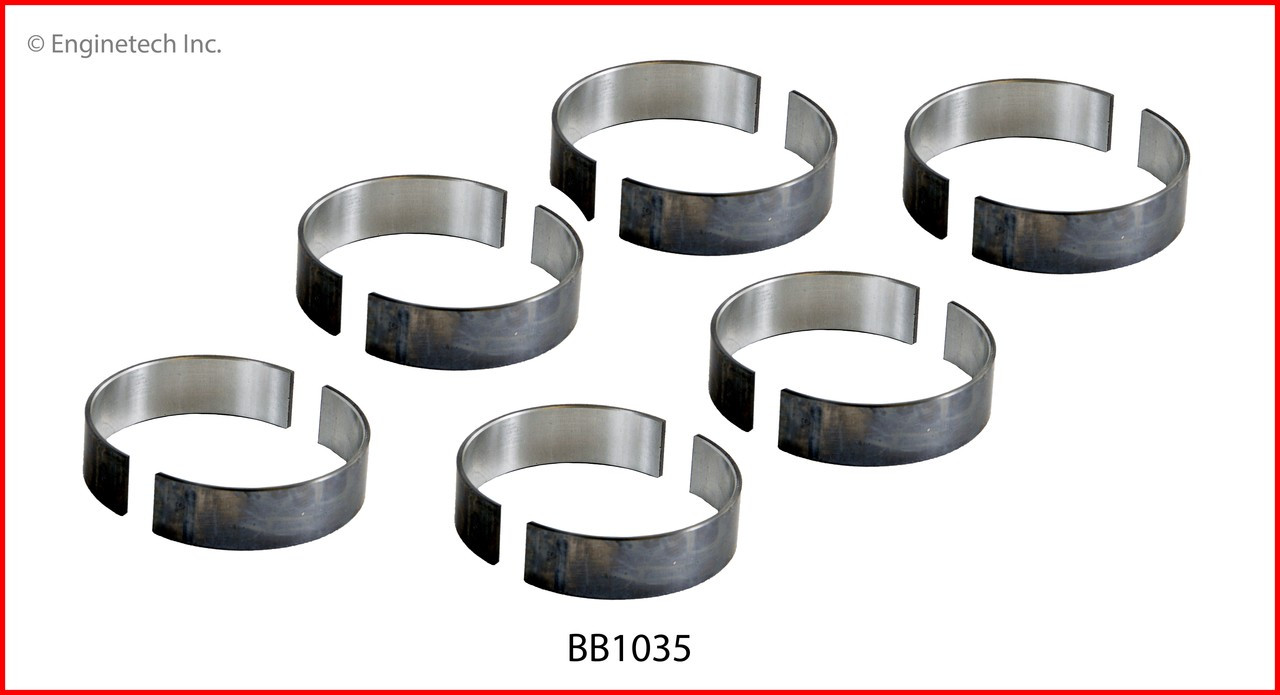 2007 Toyota RAV4 3.5L Engine Connecting Rod Bearing Set BB1035.P18