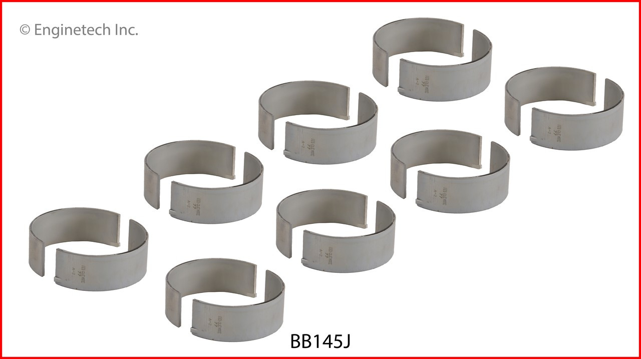 2004 Chevrolet Silverado 3500 6.6L Engine Connecting Rod Bearing Set BB145J.P99