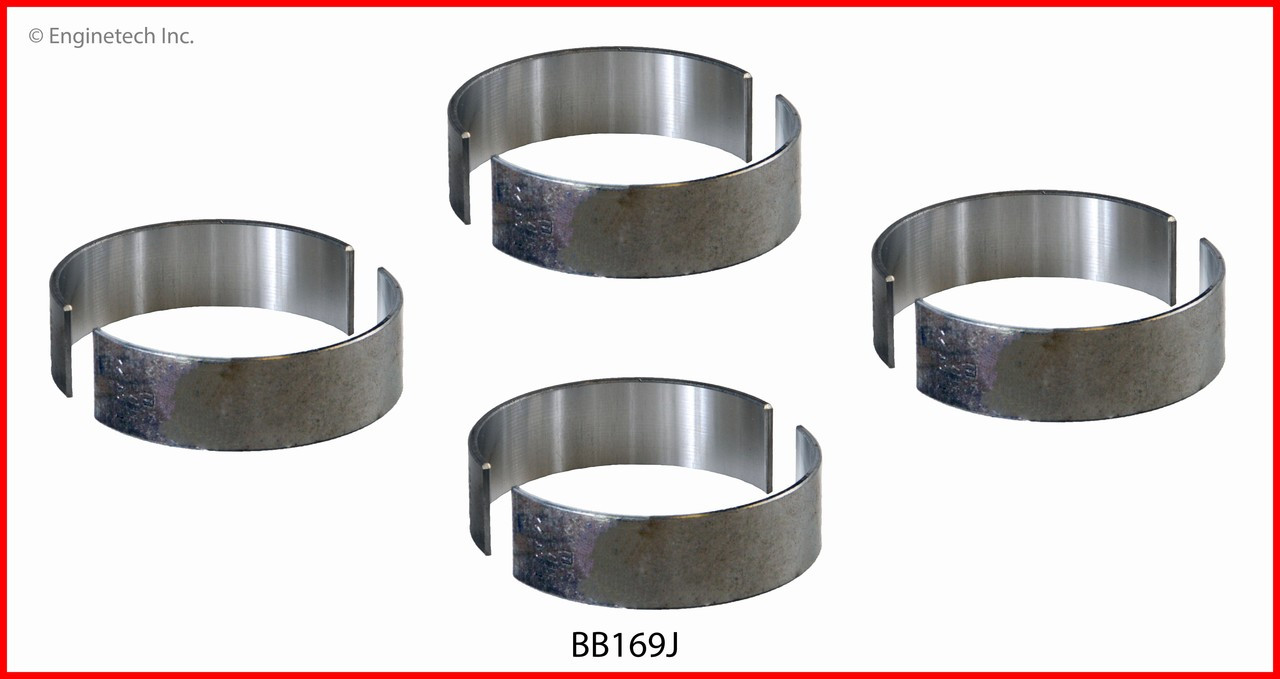 2010 Mazda CX-7 2.5L Engine Connecting Rod Bearing Set BB169J.P42