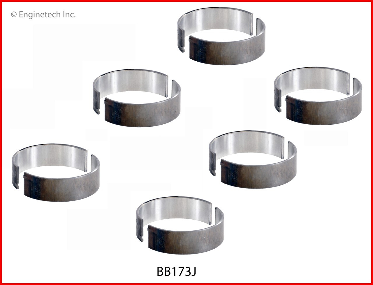 2011 Mazda CX-9 3.7L Engine Connecting Rod Bearing Set BB173J.P108