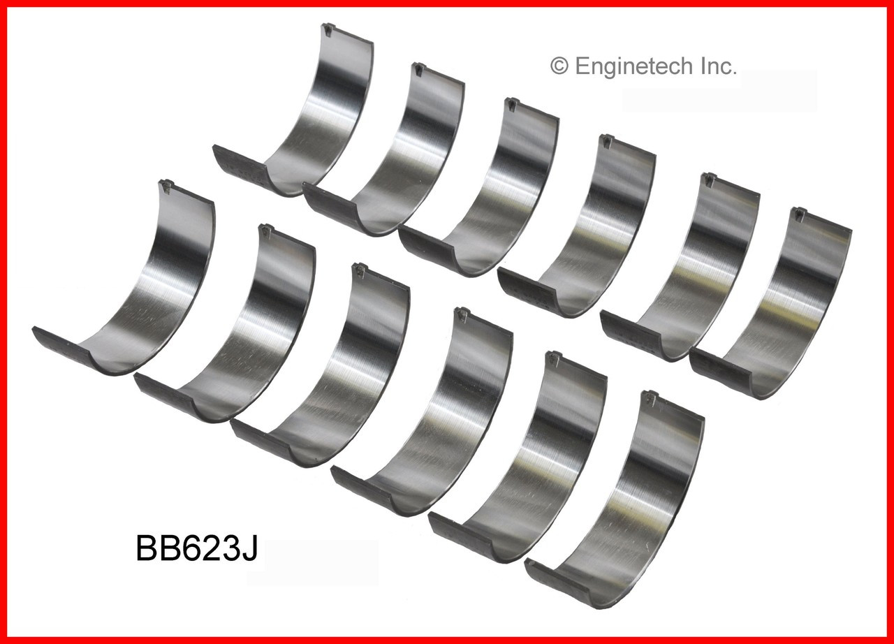 1995 Chevrolet G10 4.3L Engine Connecting Rod Bearing Set BB623J.P1315