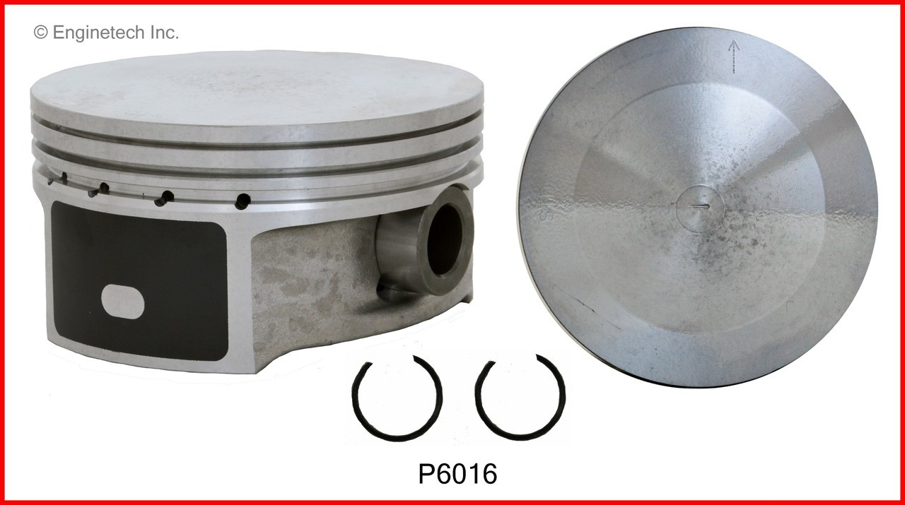 2004 Cadillac CTS 3.2L Engine Piston Set P6016(6).P4