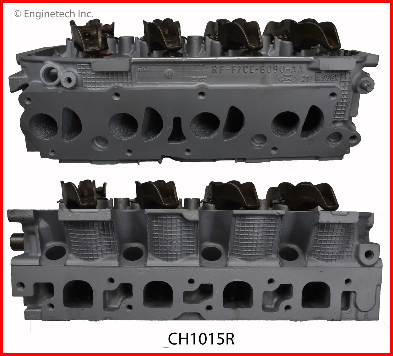 2001 Ford Escort 2.0L Engine Cylinder Head Assembly CH1015R.P7