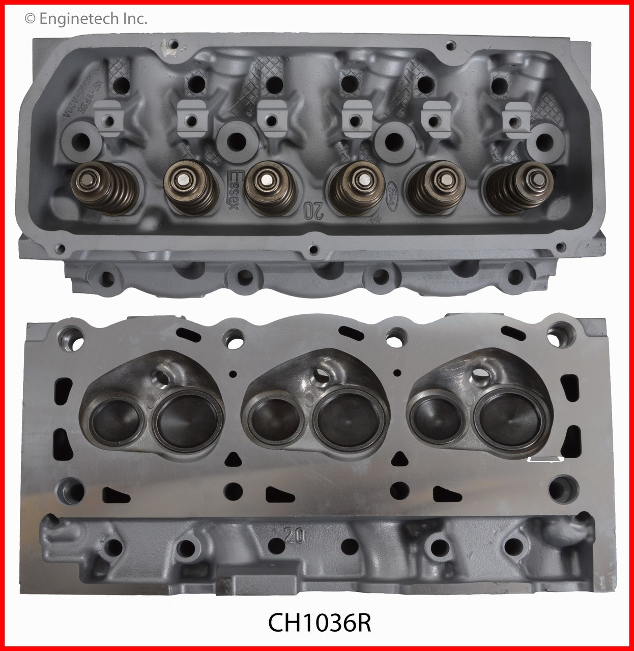 2001 Ford E-150 Econoline Club Wagon 4.2L Engine Cylinder Head Assembly CH1036R.P10