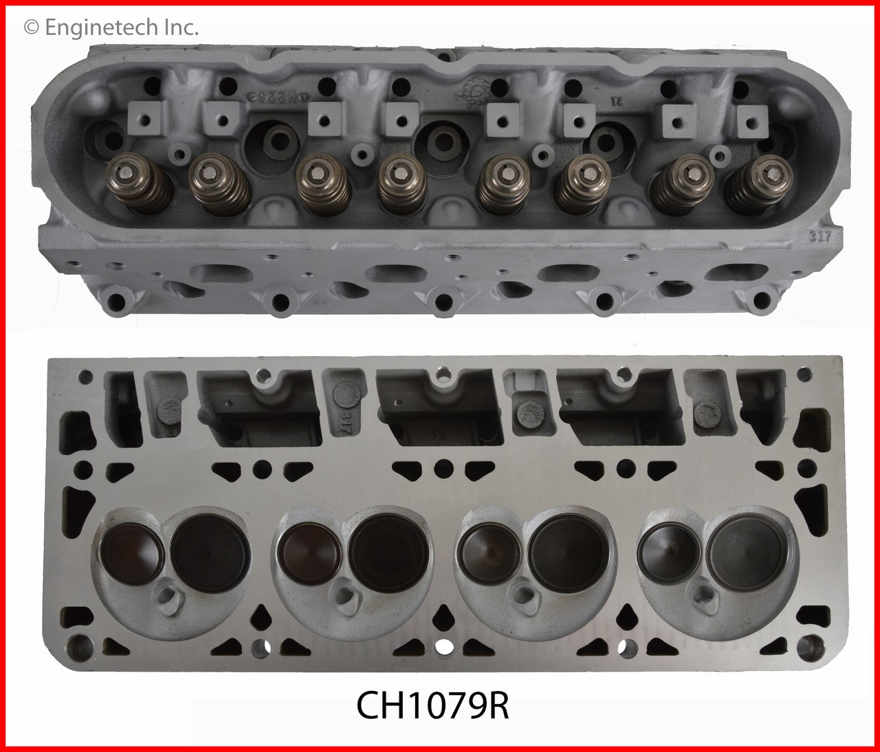 2007 Chevrolet Avalanche 6.0L Engine Cylinder Head Assembly CH1079R.P160