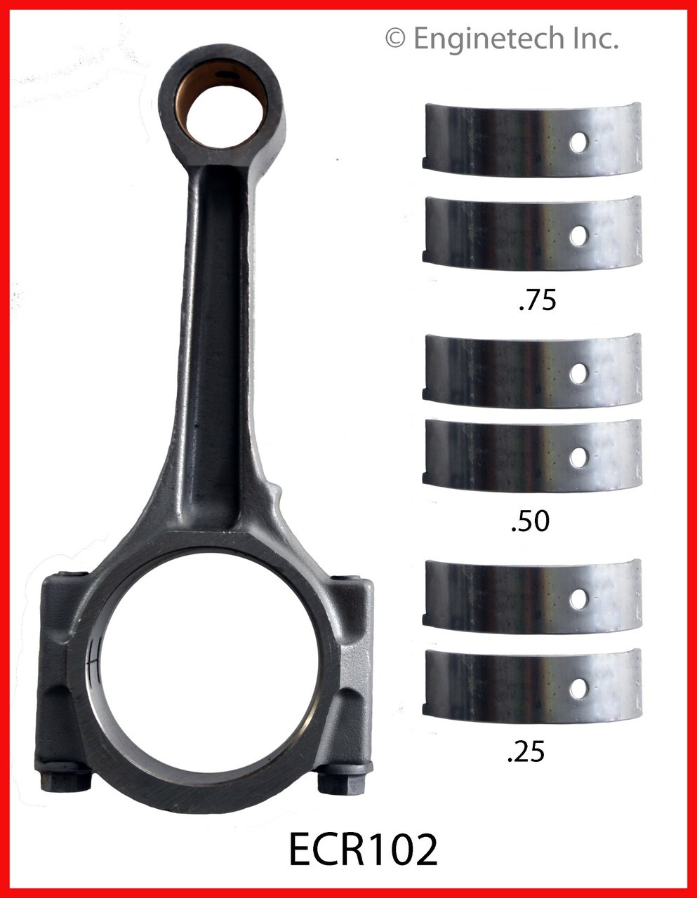2009 Chrysler 300 2.7L Engine Connecting Rod ECR102.P54