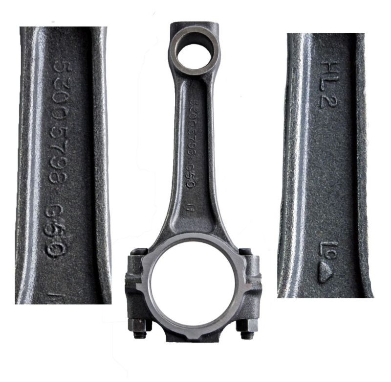 1993 Dodge W150 5.2L Engine Connecting Rod ECR103.P123