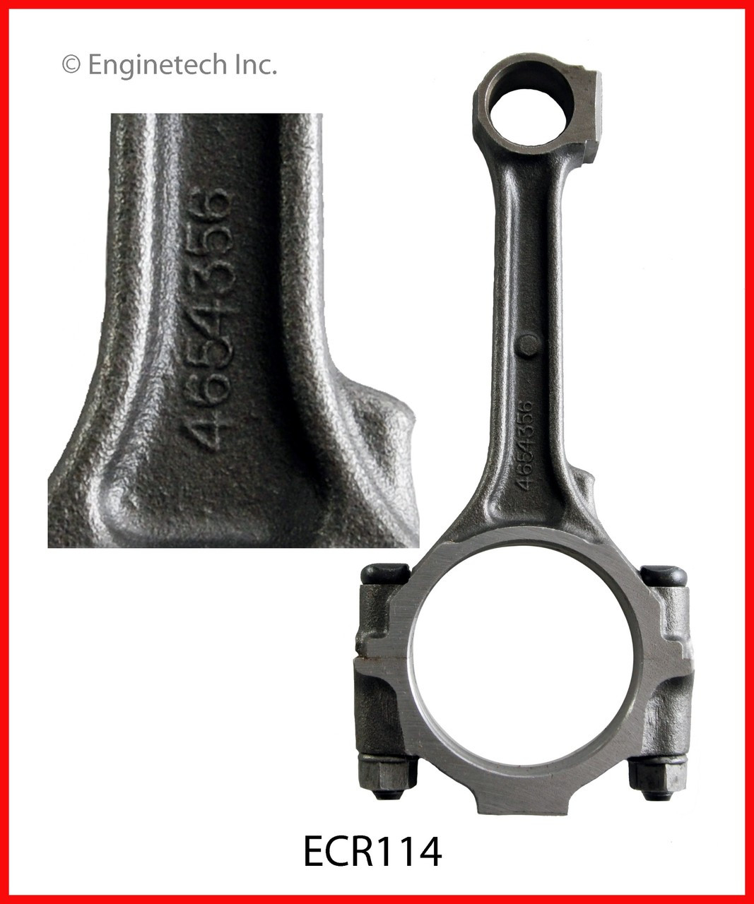 1993 Chrysler Imperial 3.8L Engine Connecting Rod ECR114.P5