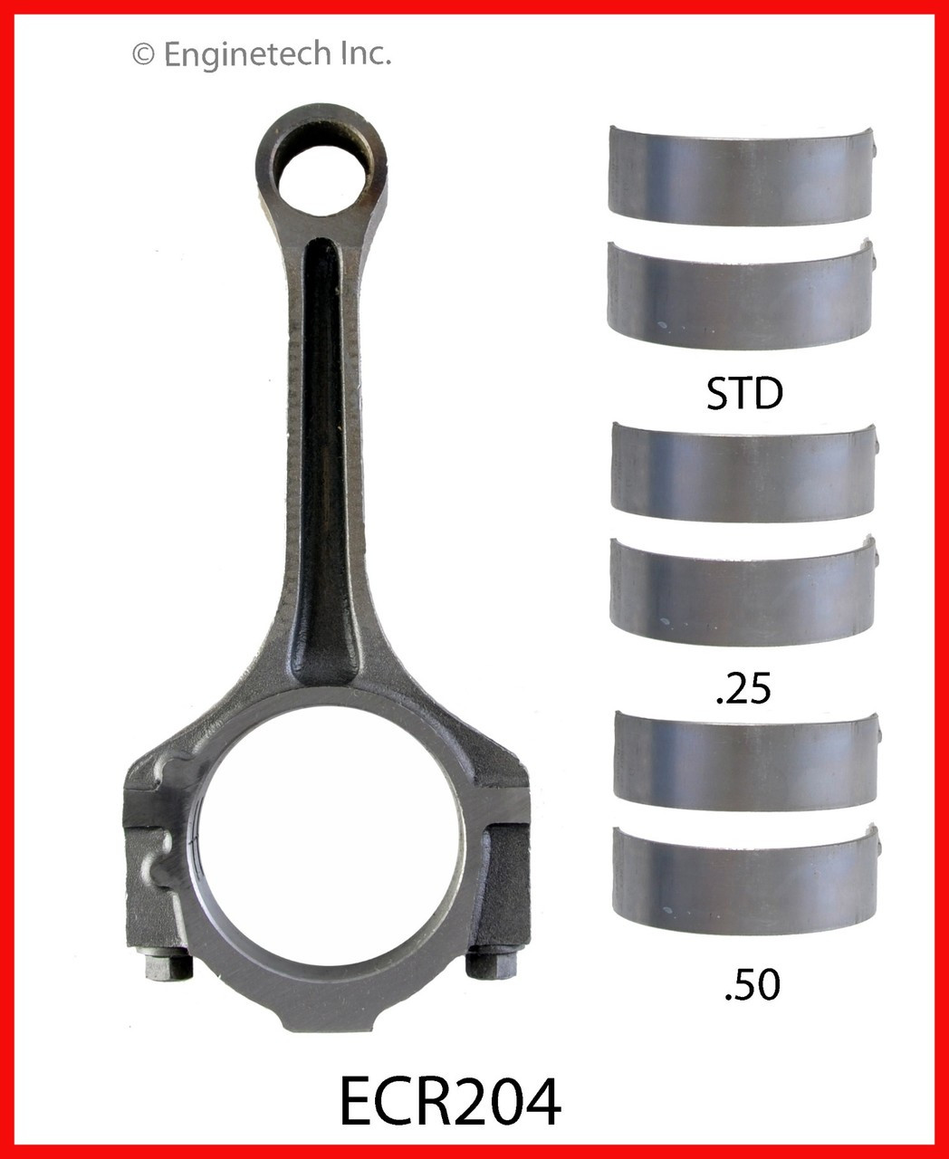 1997 Ford Mustang 3.8L Engine Connecting Rod ECR204.P9