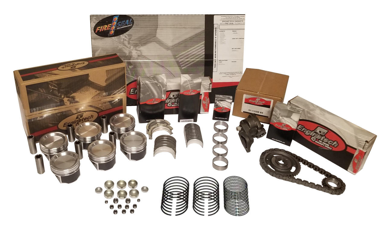 1992 Chevrolet K1500 Suburban 5.7L Engine Rebuild Kit RCC350FP.P209
