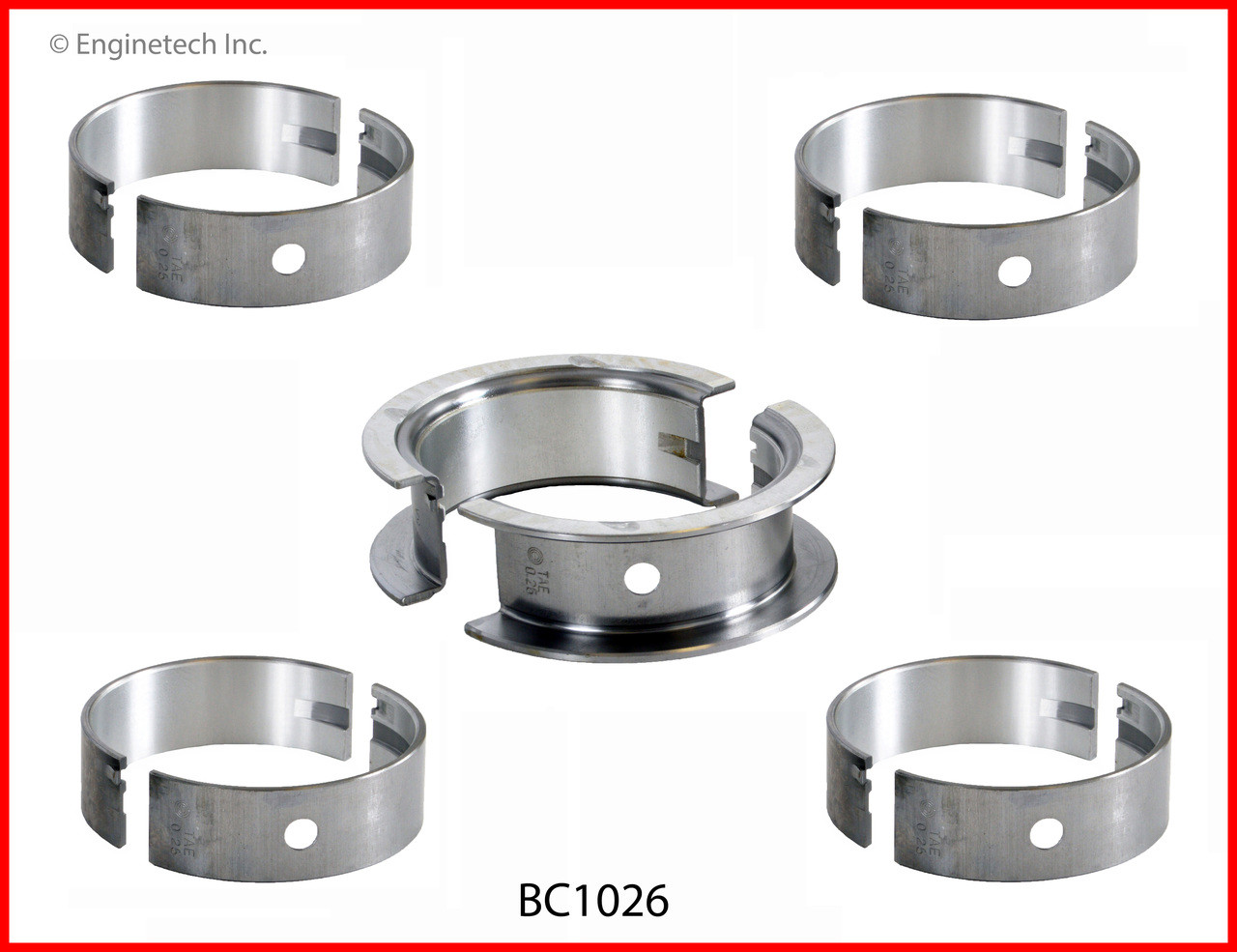 Crankshaft Main Bearing Set - 2006 Suzuki Reno 2.0L (BC1026.B16)