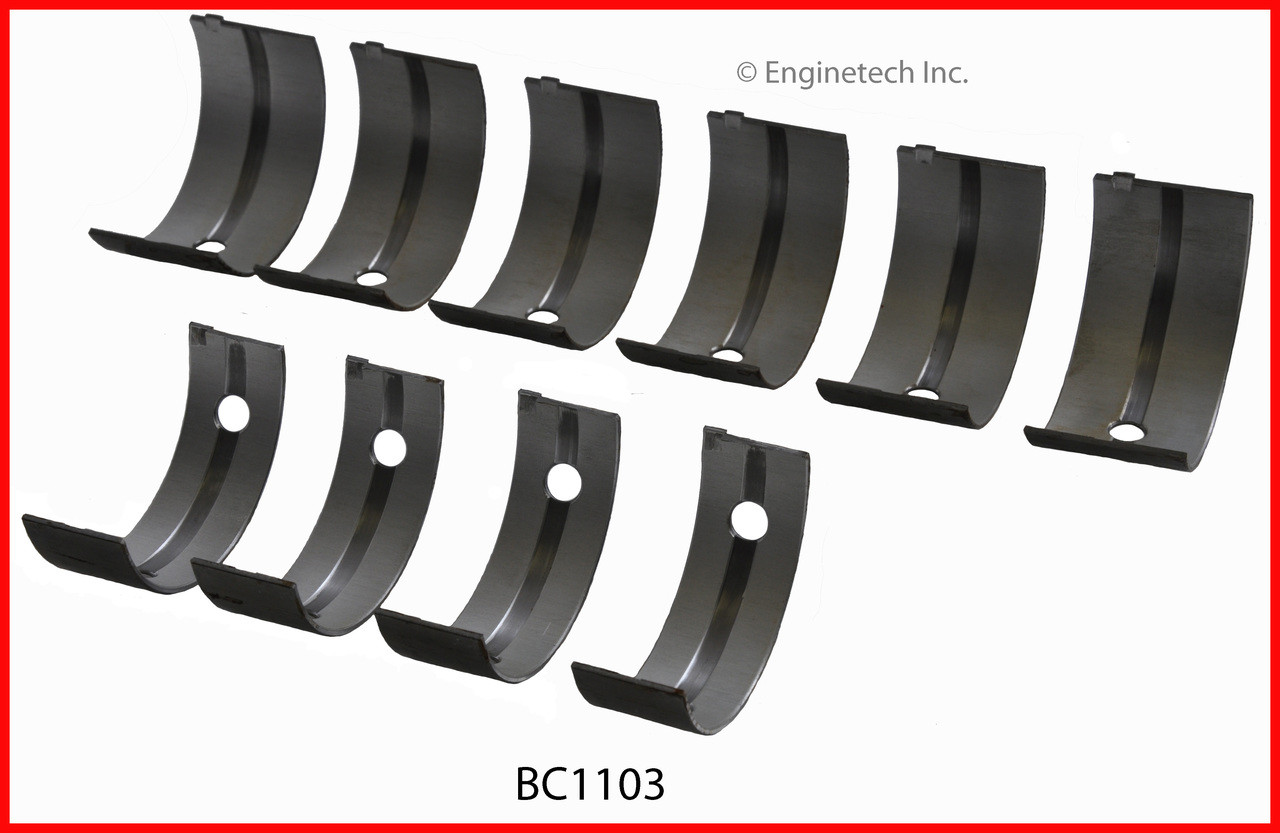 Crankshaft Main Bearing Set - 1985 Isuzu Trooper 1.9L (BC1103.K102)