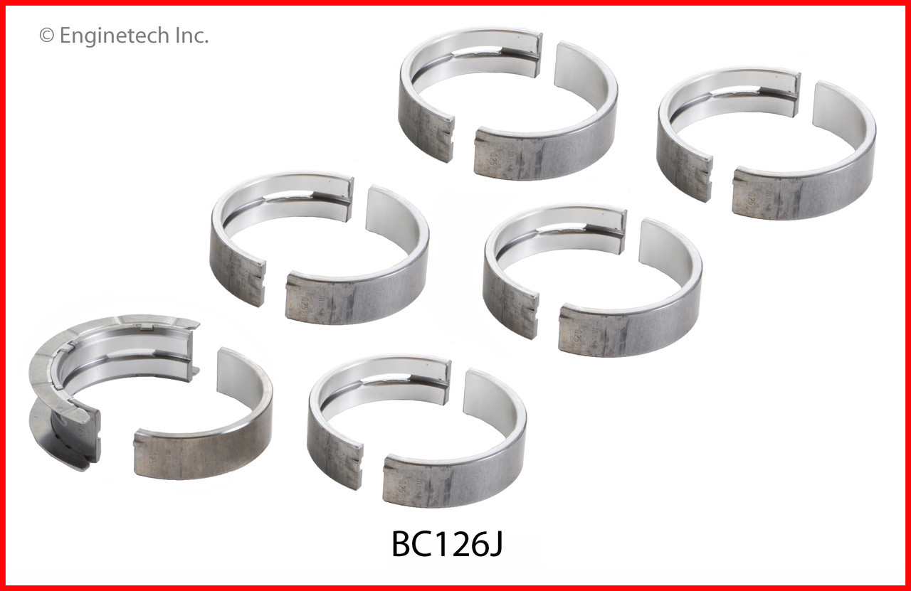 Crankshaft Main Bearing Set - 2010 Hummer H3 3.7L (BC126J.G69)