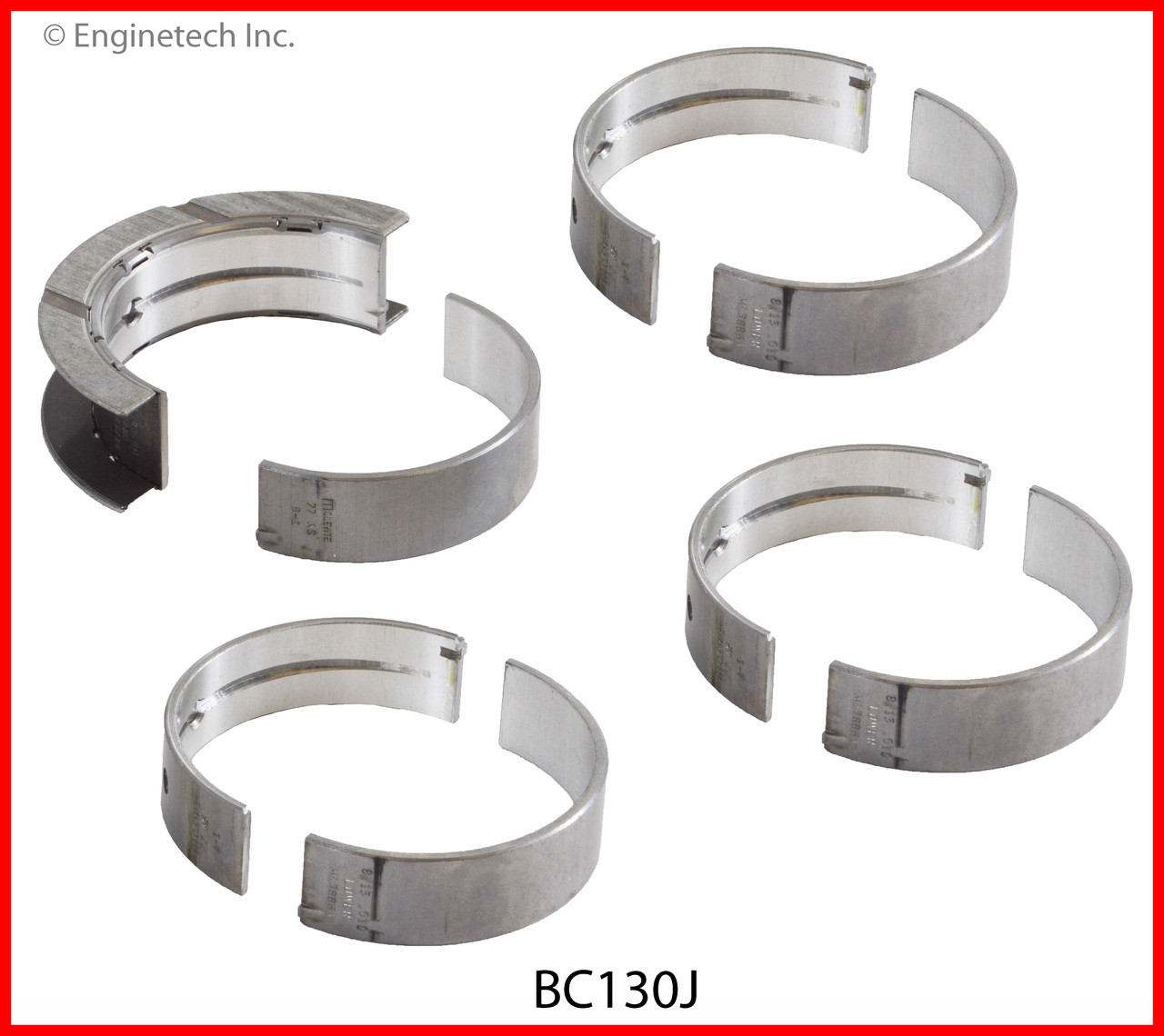 Crankshaft Main Bearing Set - 2008 Saturn Aura 3.6L (BC130J.I87)