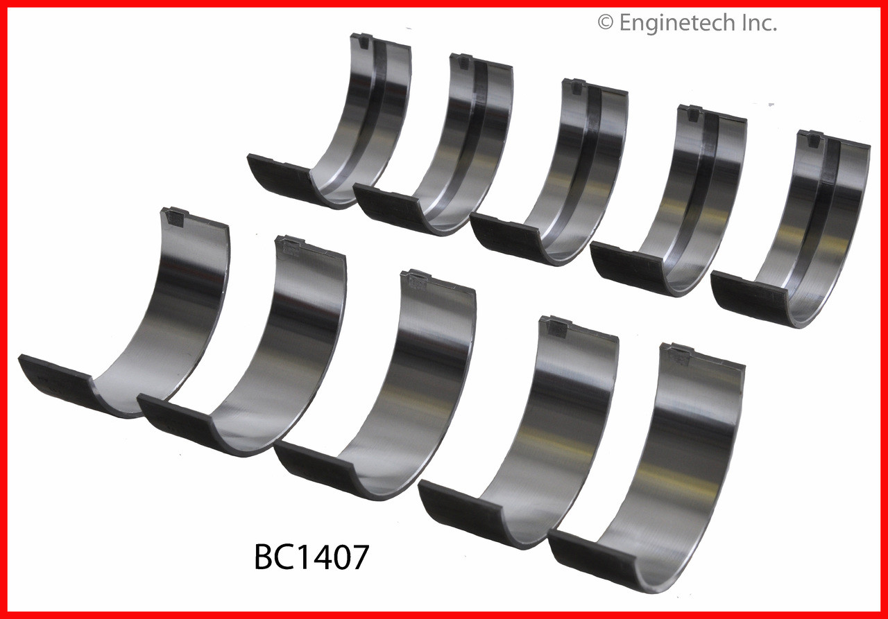 Crankshaft Main Bearing Set - 1985 Toyota Van 2.0L (BC1407.A6)