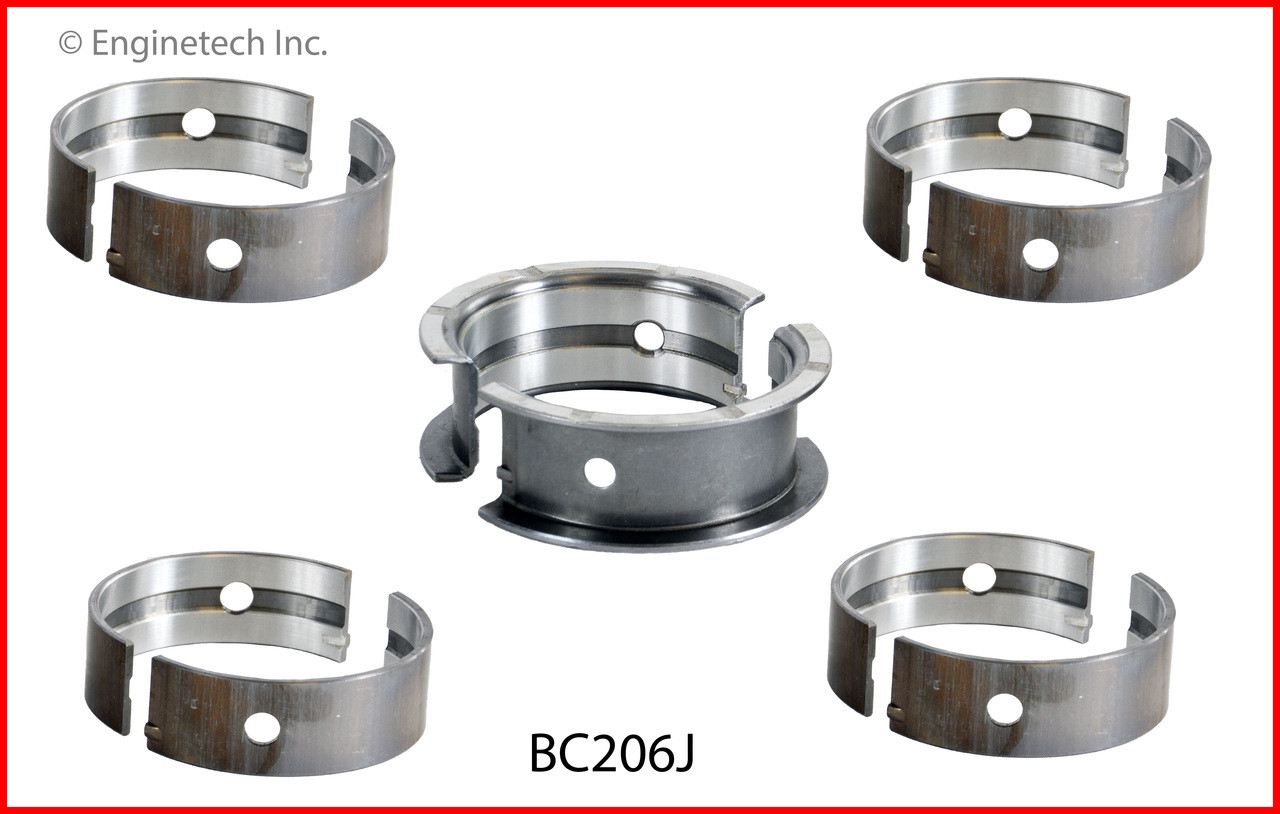 Crankshaft Main Bearing Set - 2006 Chevrolet Aveo 1.6L (BC206J.B14)