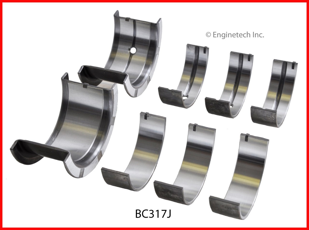 Crankshaft Main Bearing Set - 1990 GMC K2500 4.3L (BC317J.L1300)