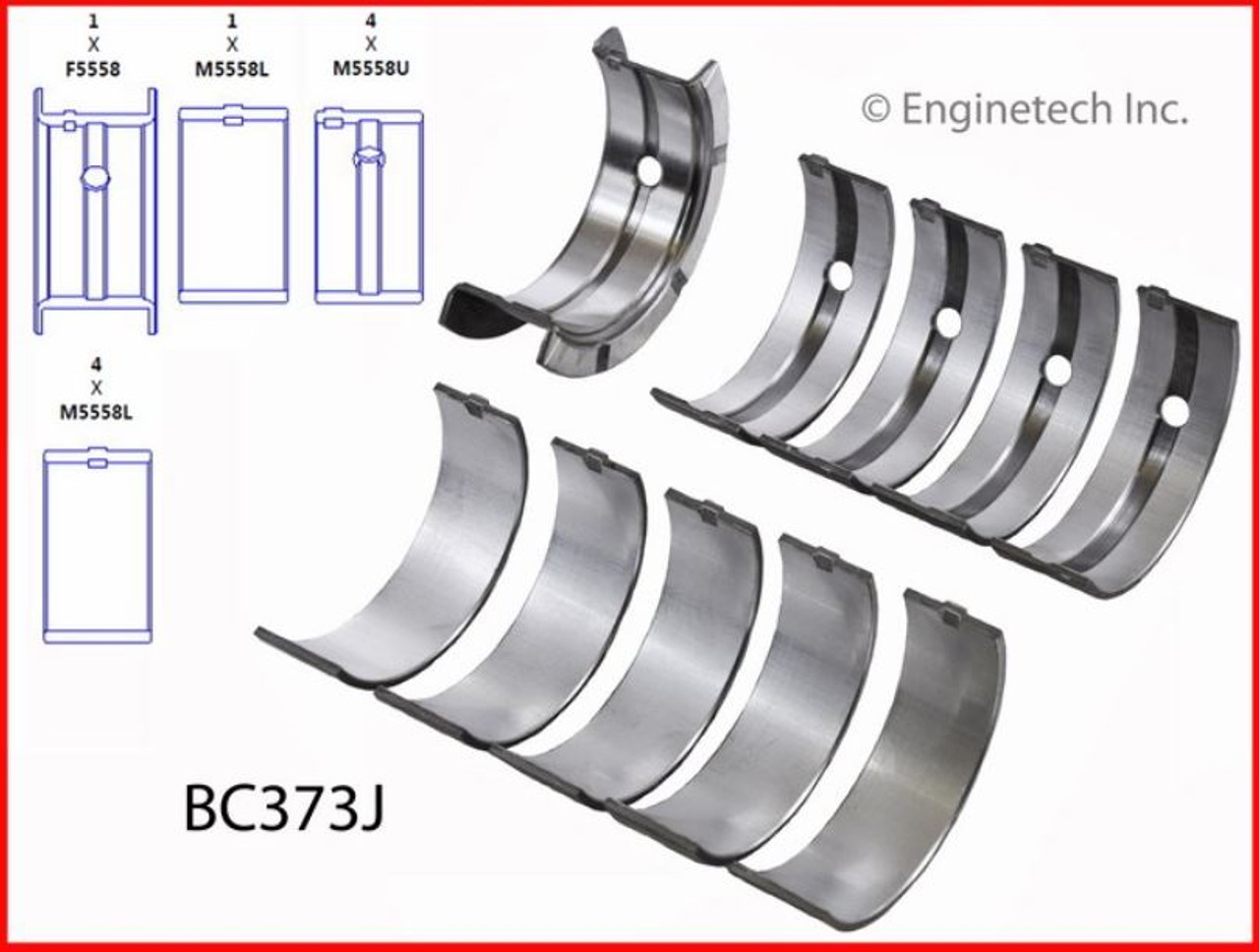 Crankshaft Main Bearing Set - 1994 Mercury Tracer 1.9L (BC373J.K116)