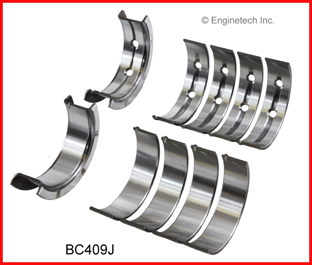 Crankshaft Main Bearing Set - 2014 GMC Savana 4500 6.0L (BC409J.L3616)