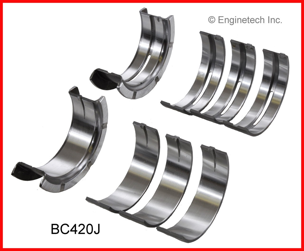 Crankshaft Main Bearing Set - 1986 Ford Mustang 3.8L (BC420J.K112)