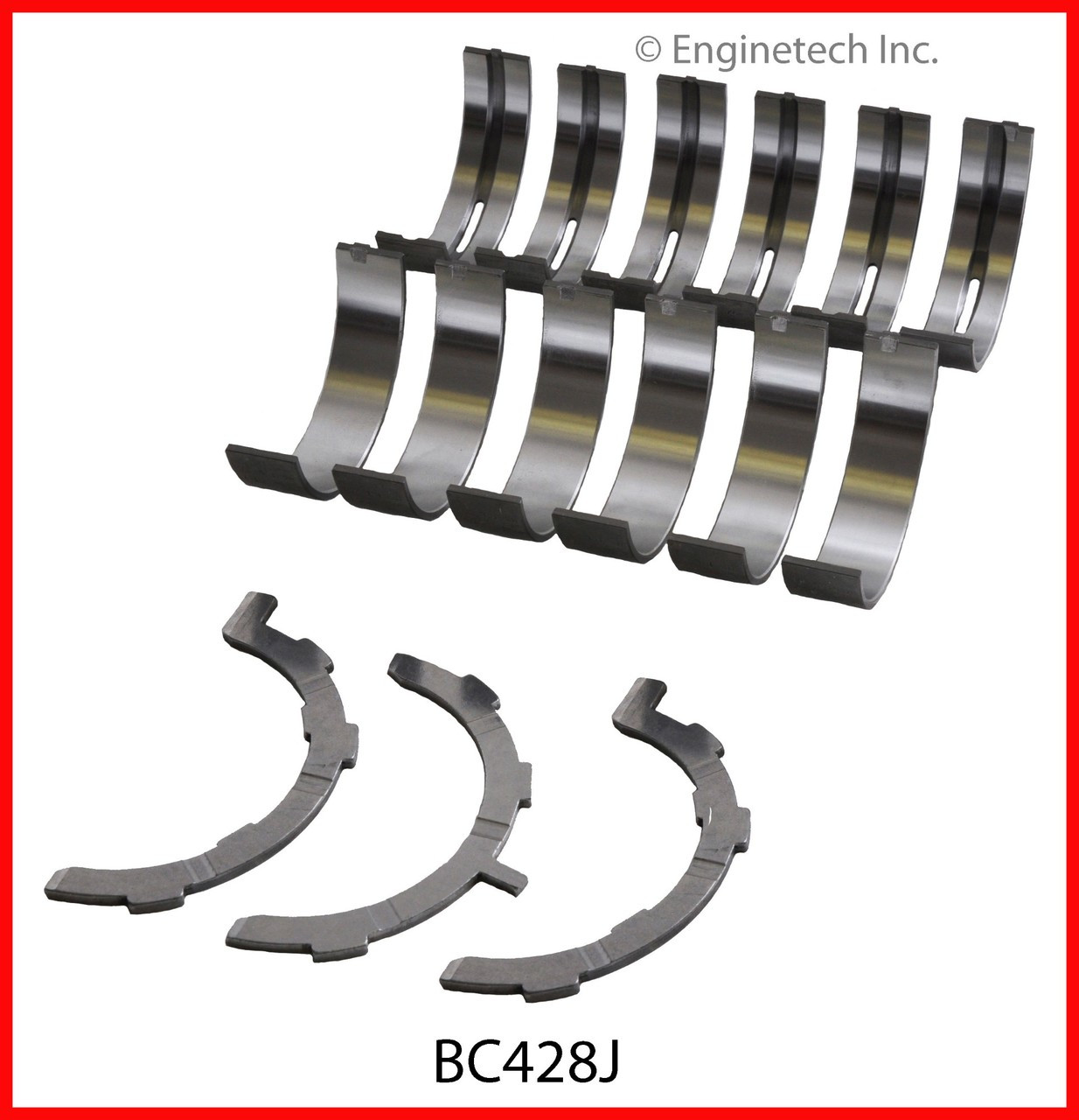 Crankshaft Main Bearing Set - 1999 Ford E-450 Econoline Super Duty 6.8L (BC428J.D32)