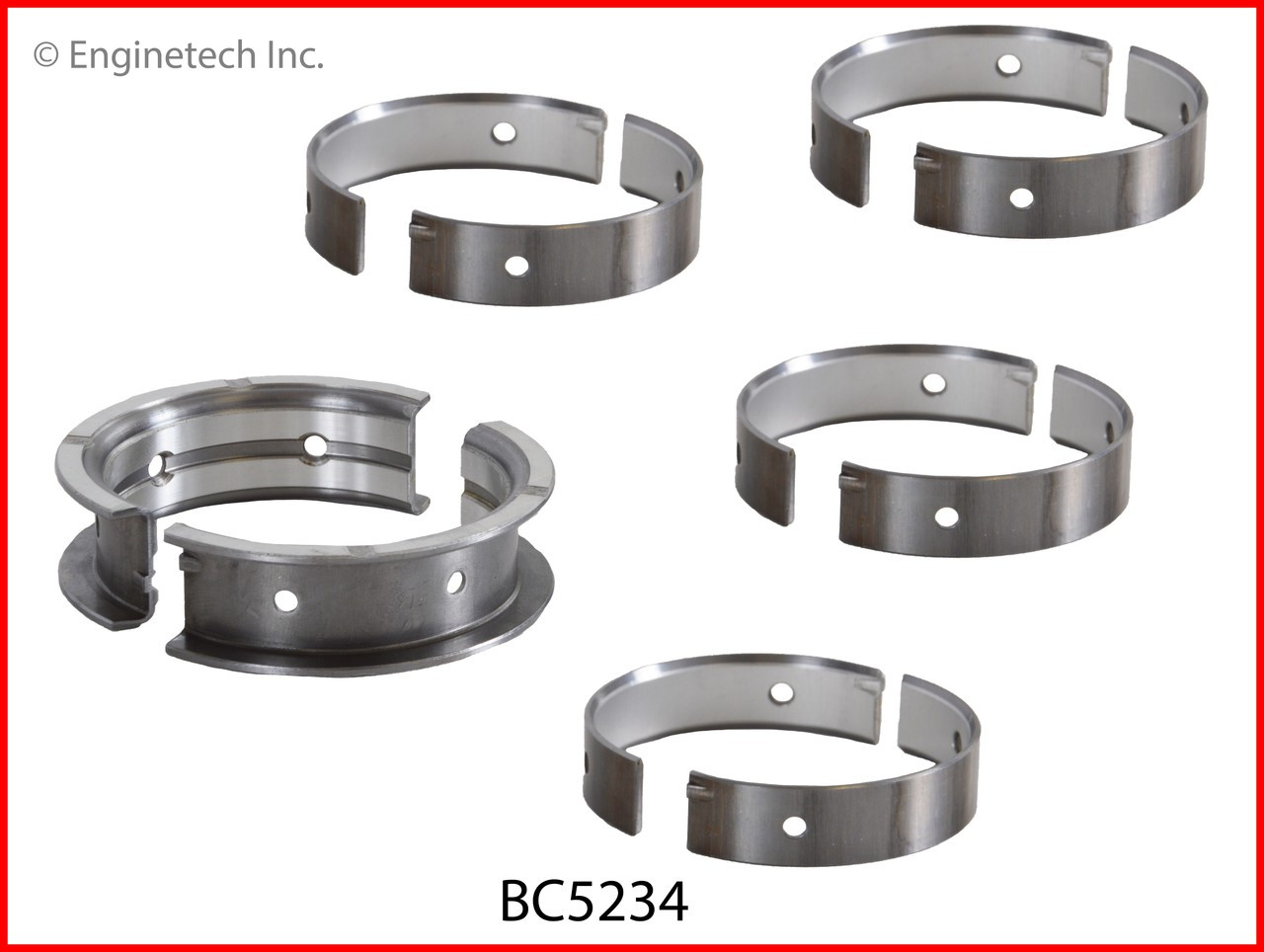 Crankshaft Main Bearing Set - 1993 Subaru Legacy 2.2L (BC5234.B20)