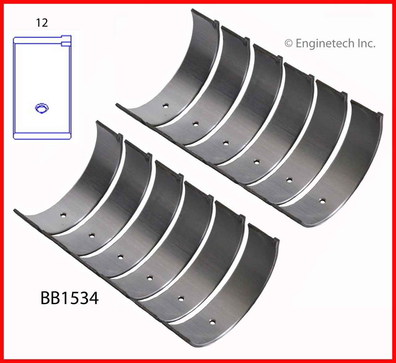 Connecting Rod Bearing Set - 1997 Toyota Camry 3.0L (BB1534.D33)