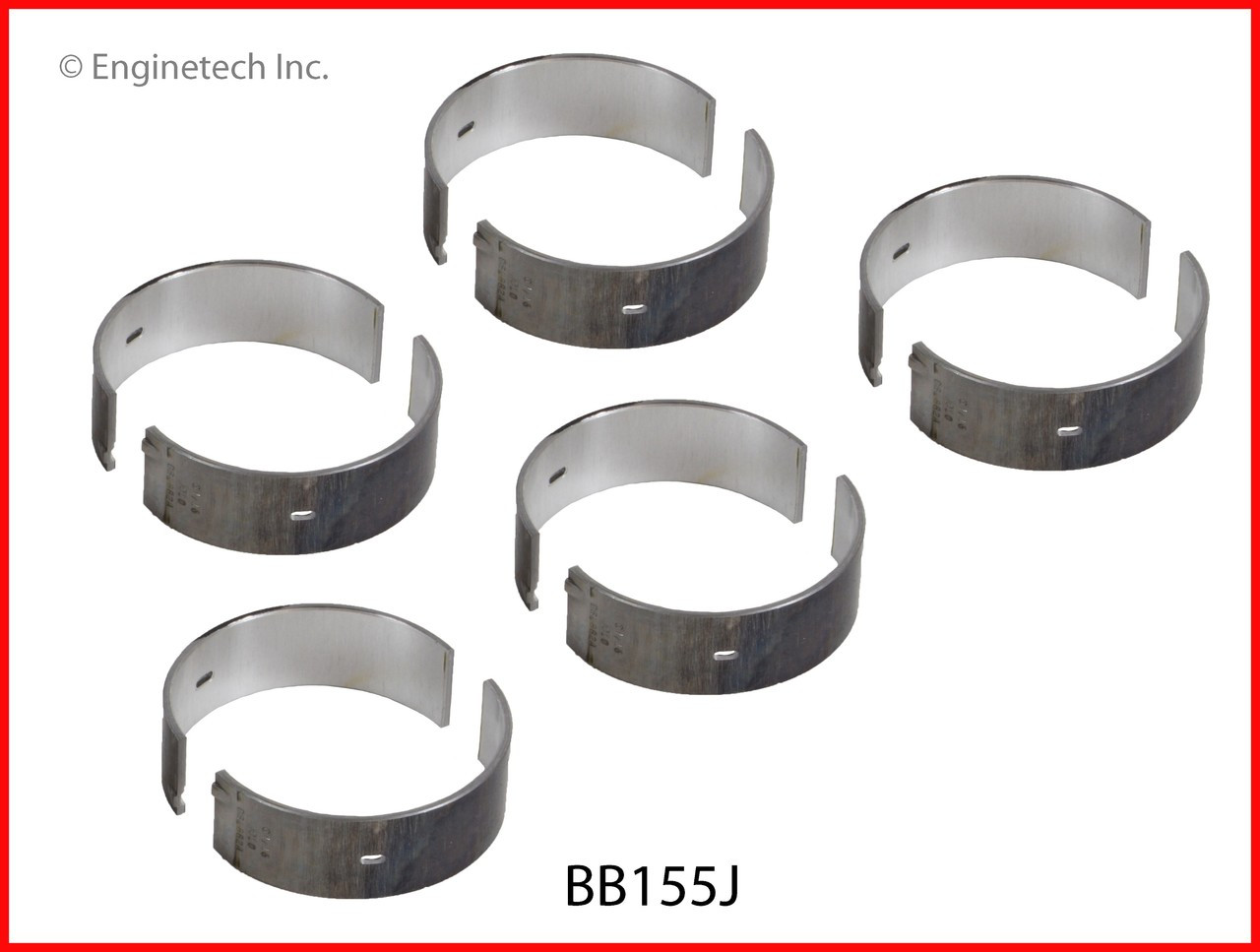 Connecting Rod Bearing Set - 2007 Hummer H3 3.7L (BB155J.D33)