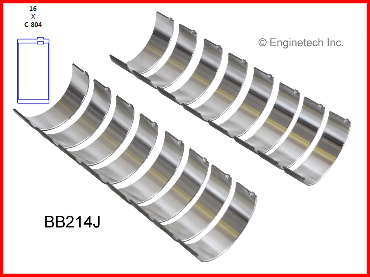 Connecting Rod Bearing Set - 1994 Ford E-150 Econoline Club Wagon 5.0L (BB214J.L4260)