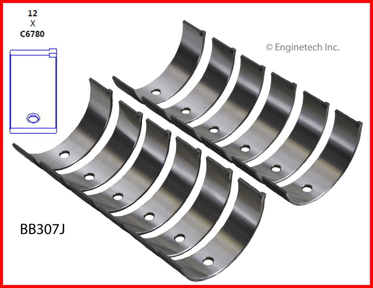 Connecting Rod Bearing Set - 2001 Chrysler Concorde 2.7L (BB307J.C24)