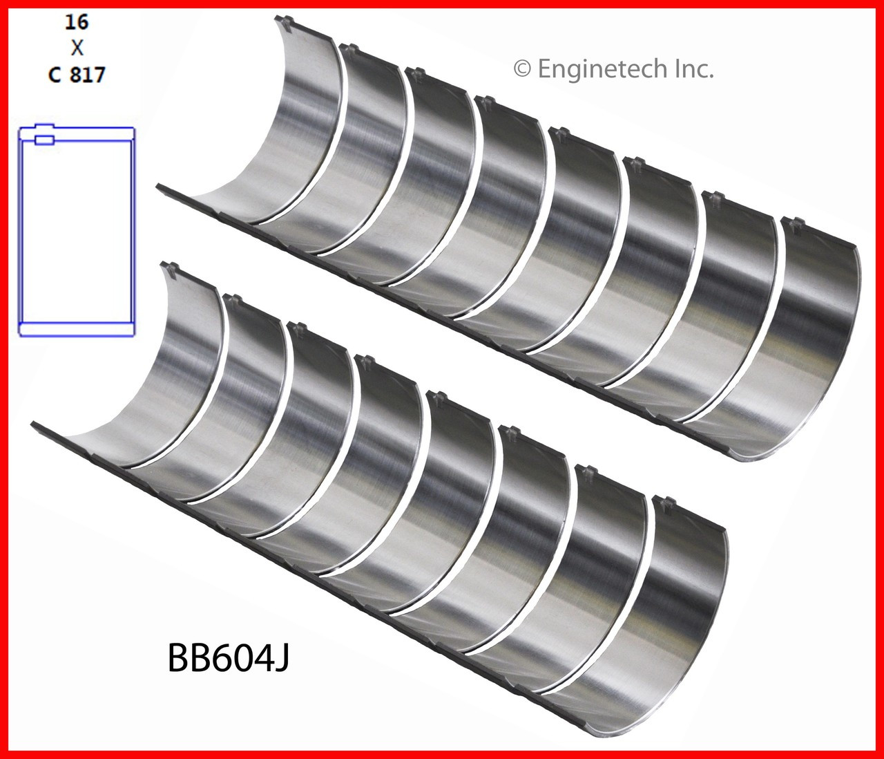 Connecting Rod Bearing Set - 1985 Buick Electra 5.0L (BB604J.L2740)