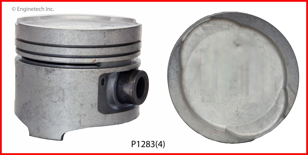 Piston Set - 1985 Buick Skyhawk 1.8L (P1283(4).A10)