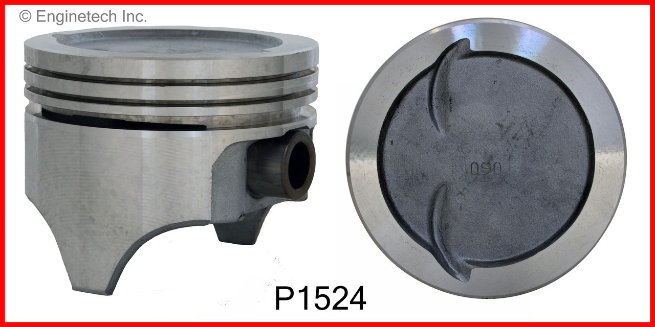 Piston Set - 1985 GMC C3500 5.7L (P1524(8).L4980)