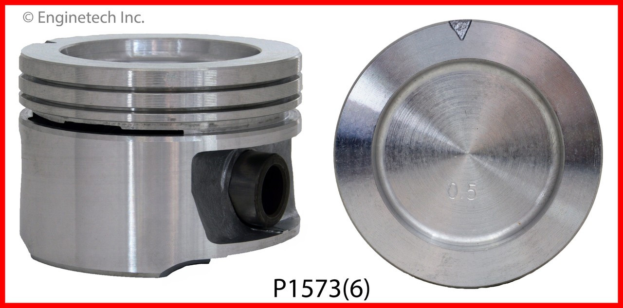 Piston Set - 1987 Chevrolet Cavalier 2.8L (P1573(6).B20)