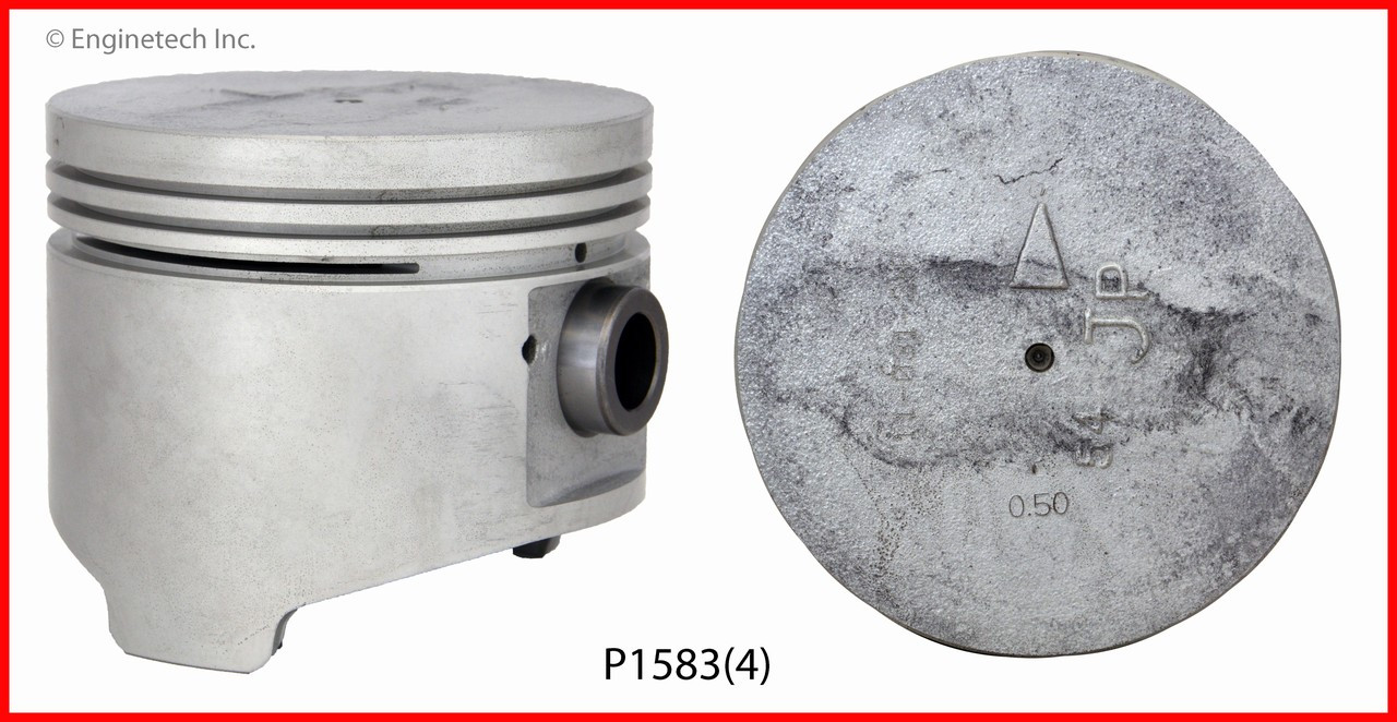 Piston Set - 1985 Dodge Ram 50 2.6L (P1583(4).K165)