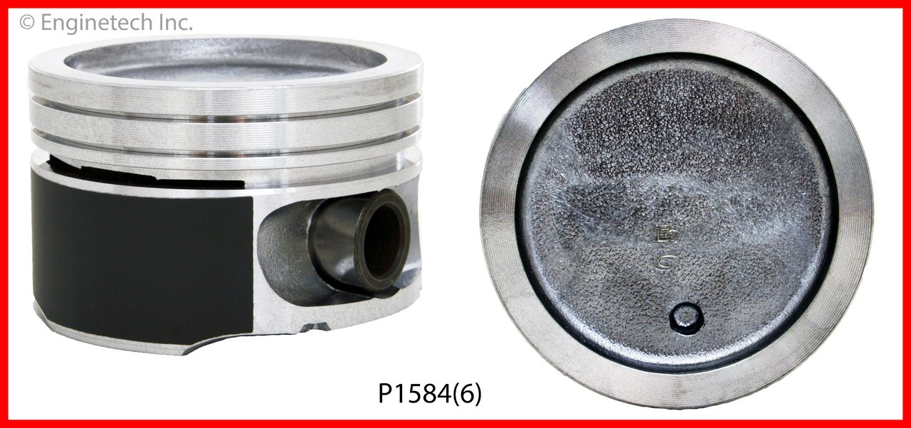 Piston Set - 1989 Buick Regal 3.1L (P1584(6).A8)