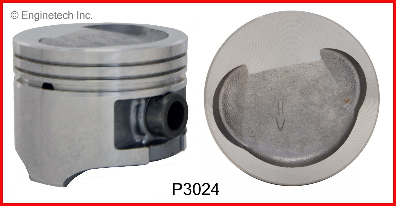 Piston Set - 1988 Ford EXP 1.9L (P3024(4).D36)