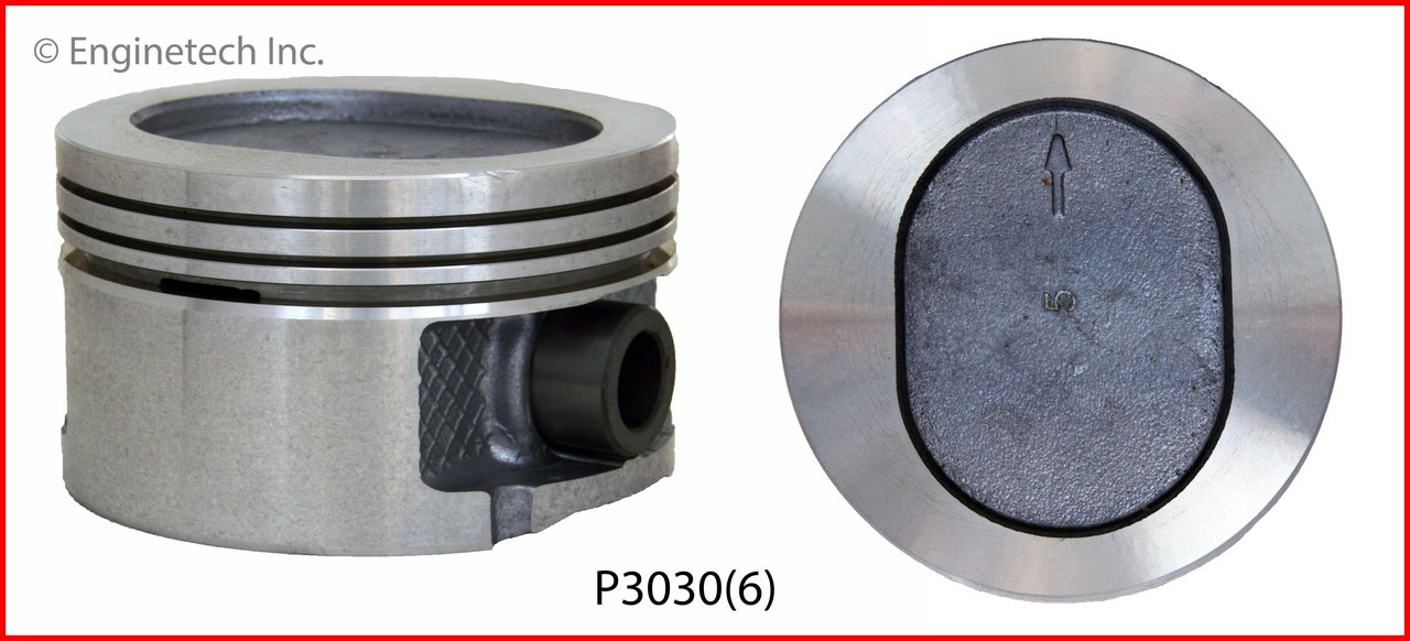 Piston Set - 1993 Chrysler Imperial 3.8L (P3030(6).A10)